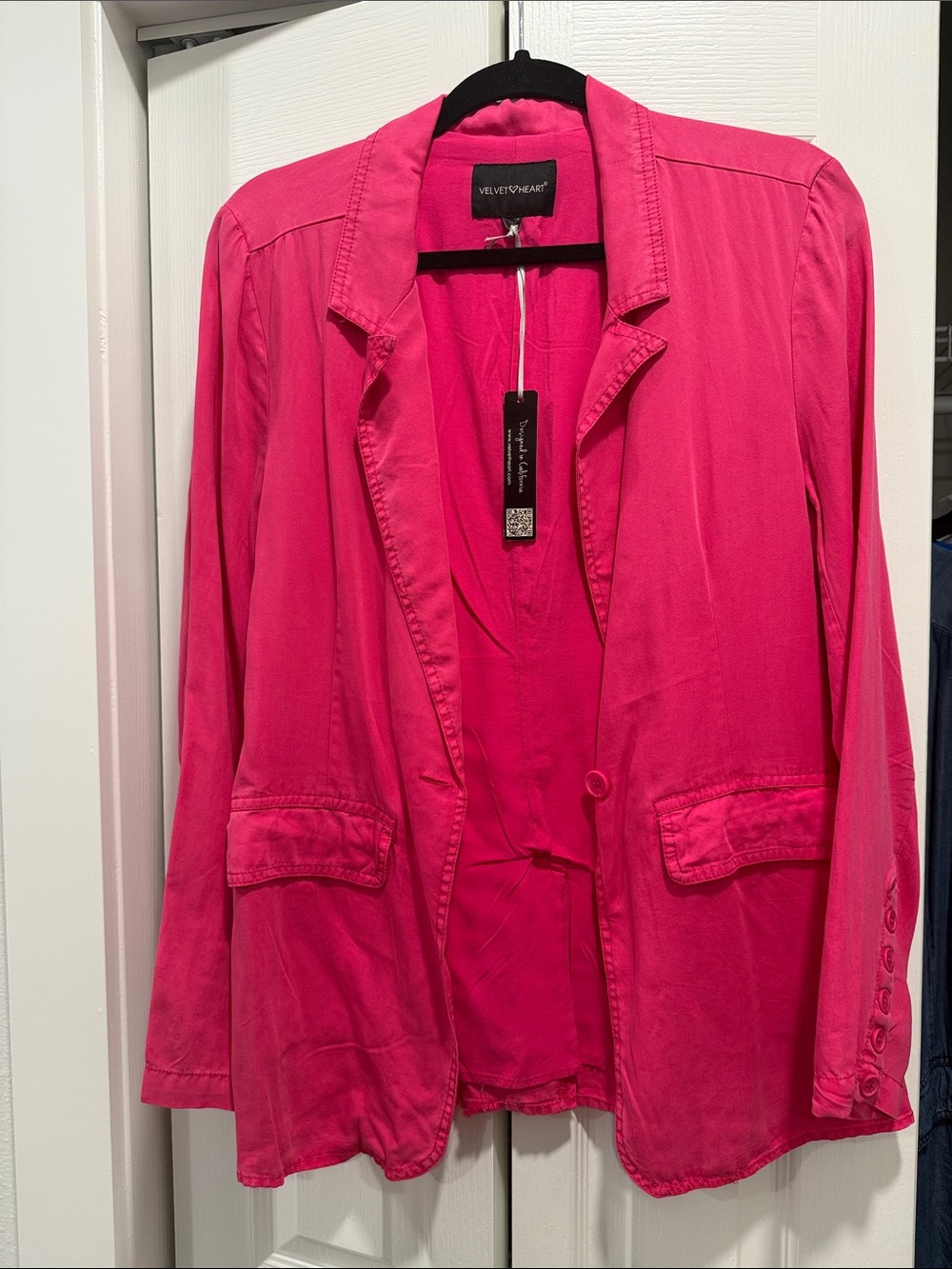 Women’s Pink Blazer Jacket